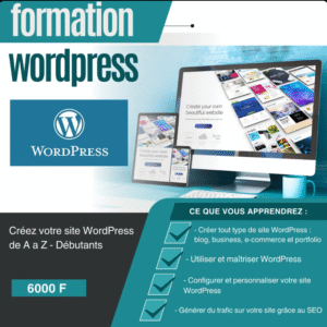 Site WordPress de A-Z débutants